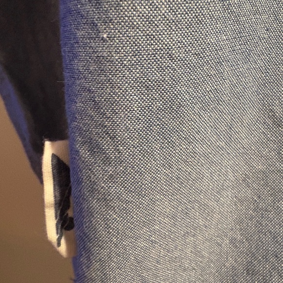 Edgevale Men’s Medium Chambray Button-Up Shirt - 100% Cotton - Picture 8 of 8